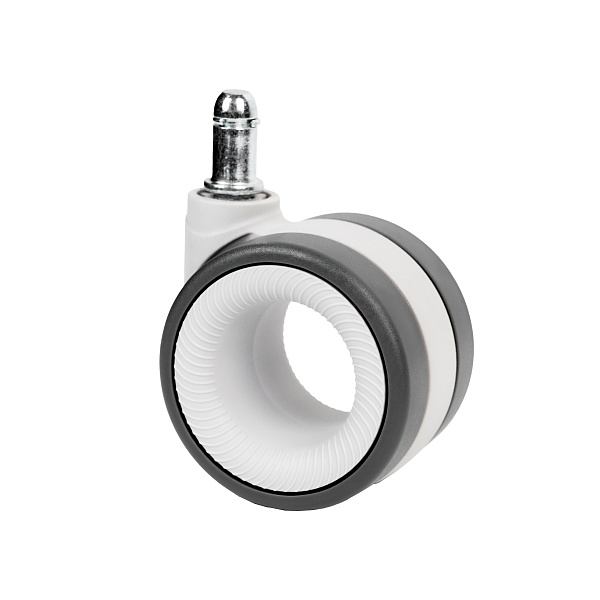 7201040 ролик 65- LV65 PU  полый светло-серый ПУ серый)